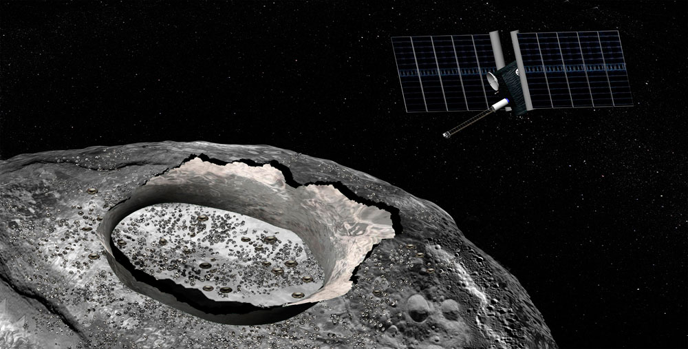 Un asteroide de puro metal en nuestro sistema solar