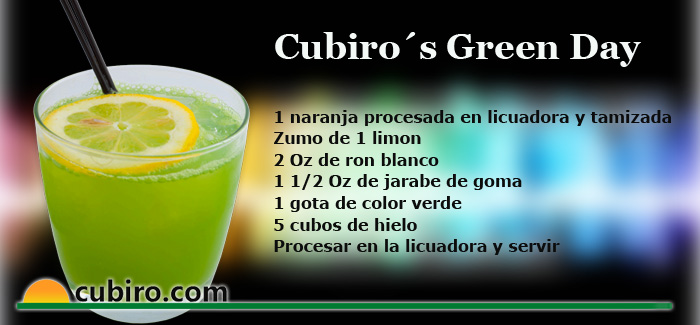 coctel cubiros green day