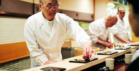 jiro-ono Sukiyabashi Jiro, el mejor restaurante sushi del mundo