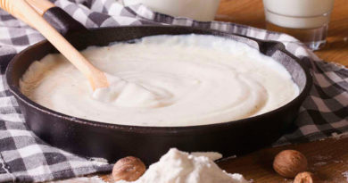 Cómo hacer salsa bechamel o salsa blanca