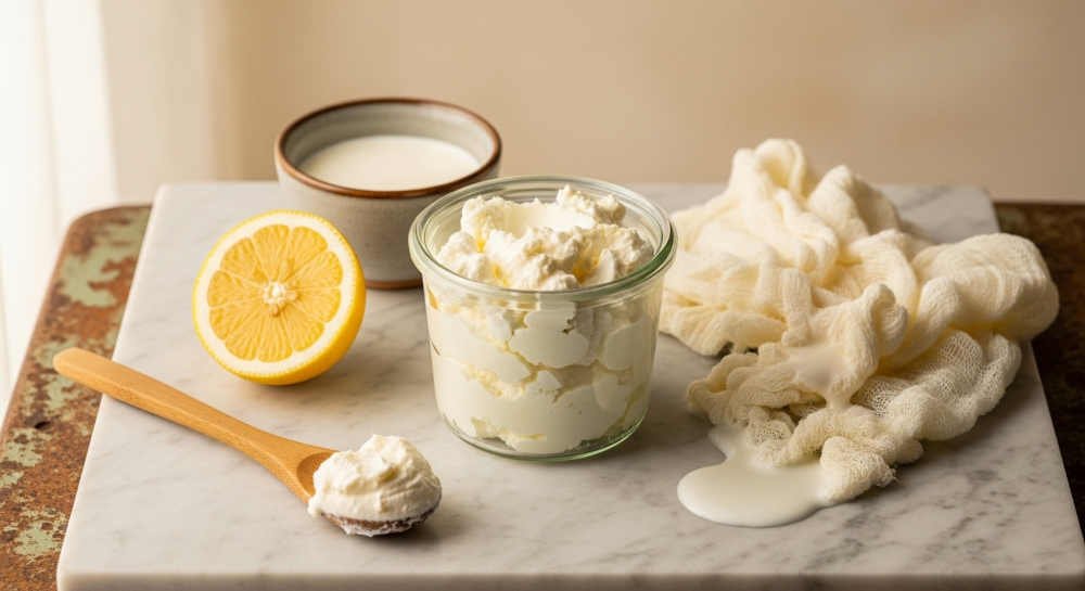 Cómo hacer queso mascarpone en casa