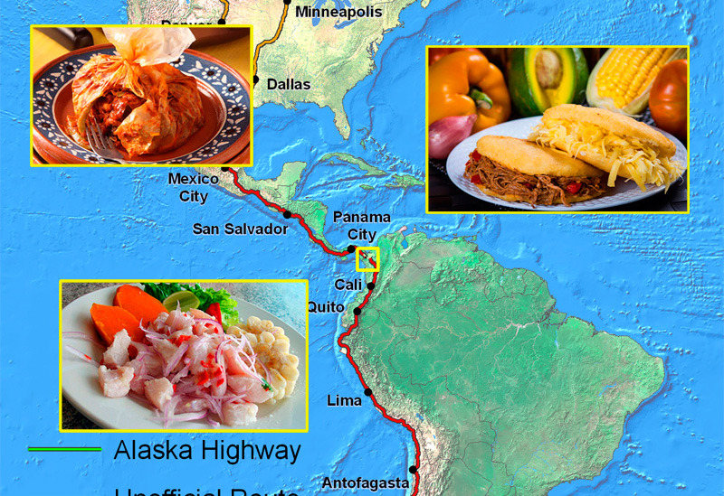 La Gastronomía en la Ruta Panamericana