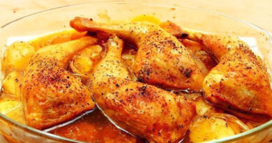 Pollo a la cerveza horneado