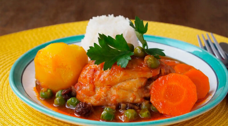 Cómo hacer estofado de pollo