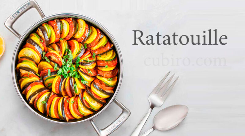 Cómo preparar la Ratatouille de Rémy