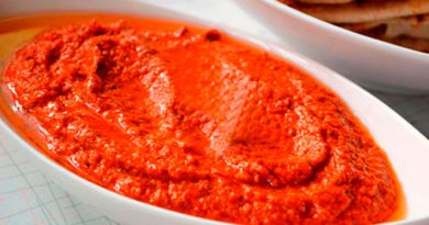 Cómo hacer crema de pimientos o muhammara