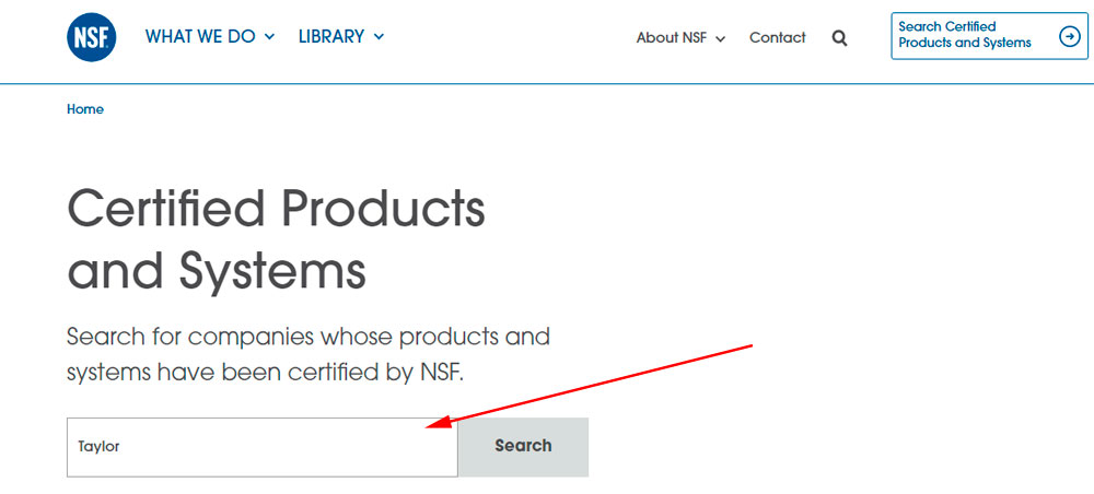 ¿Cómo saber si un producto es NSF?