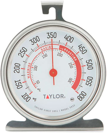 termómetro de horno Taylor 5932 Los mejores termometros para horno