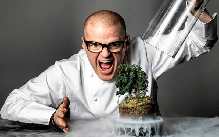 Heston Blumenthal Los mejores chefs del Mundo