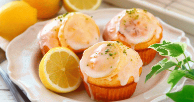 Receta para hacer magdalenas de limón