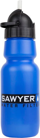 Botella con filtro de agua capacidad 1 litro Sawyer