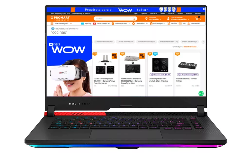 Renueva tu cocina en el Cyber Wow 2023 en Promart.pe