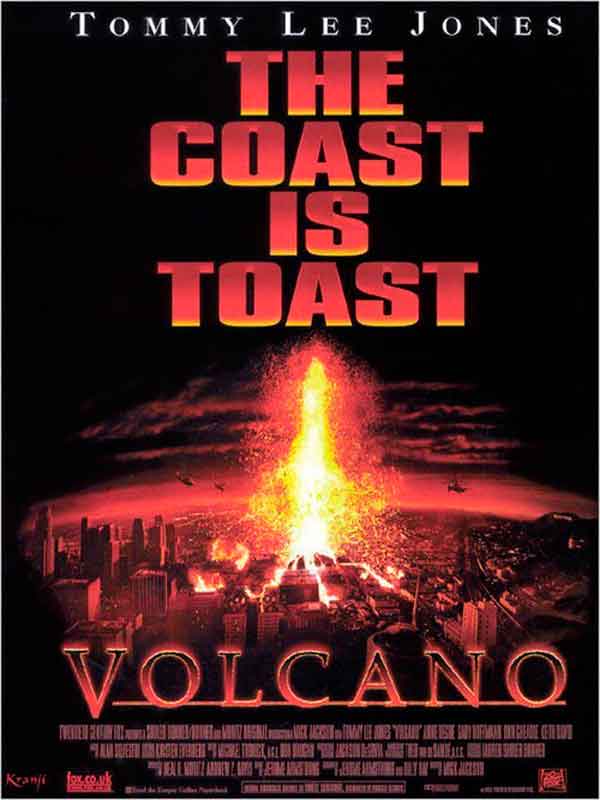 Pelicula Volcano con Tommy Lee Jones