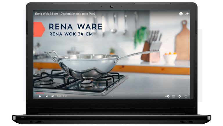 Llega a Perú el wok de acero inoxidable de Rena Ware: una revolución en la cocina.