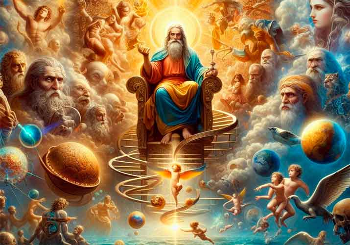 Dioses Creadores y la Ingeniería Genética Divina