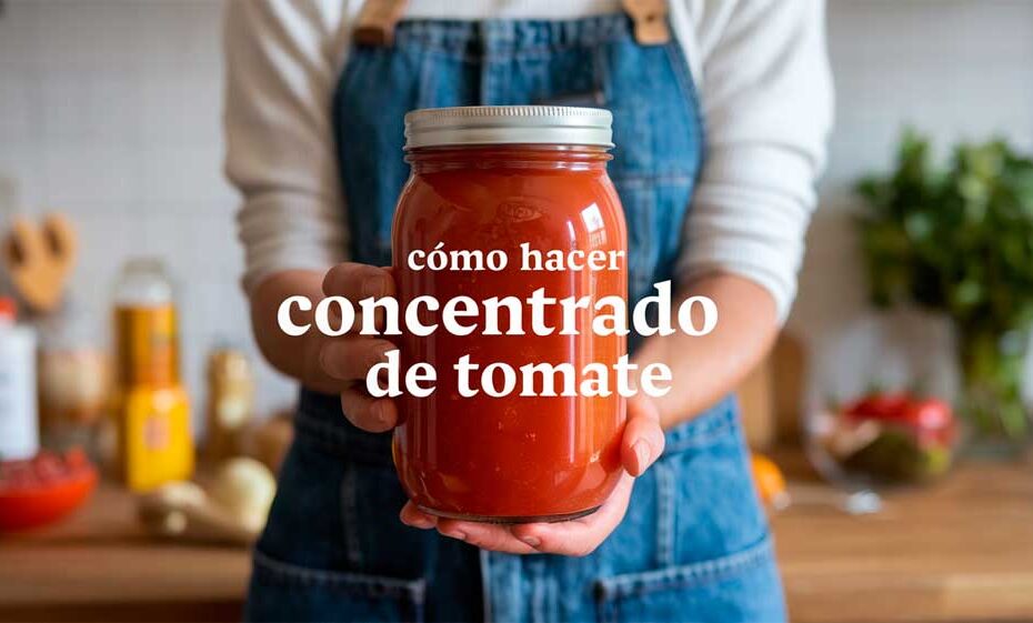 Cómo hacer pasta de tomate casera