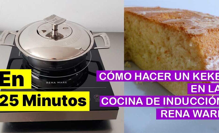 Cómo hacer un keke en la cocina de inducción Rena Ware