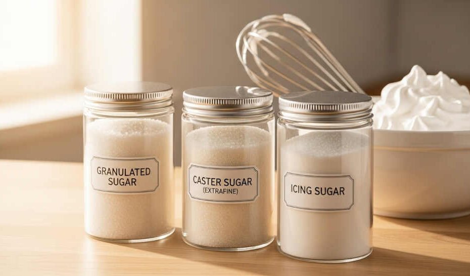 Qué es caster sugar