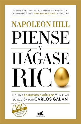 Piense y hágase rico. mejores libros de autoayuda para transformar tu vida.
