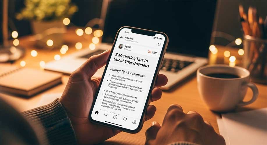 Ejemplo de contenido educativo con alto engagement en redes sociales.