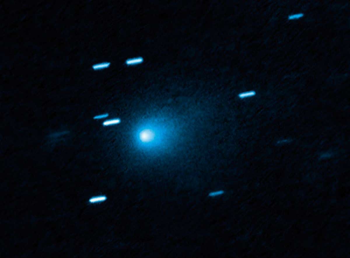 Imagen del cometa interestelar 3I/ATLAS