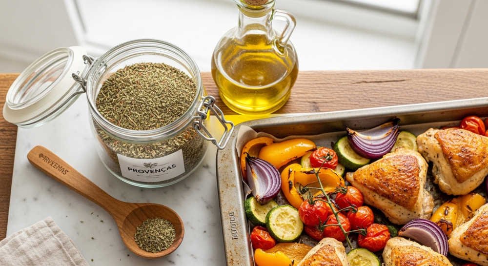 Hierbas provenzales: el truco de 10 segundos para que pollo y verduras sepan increíble