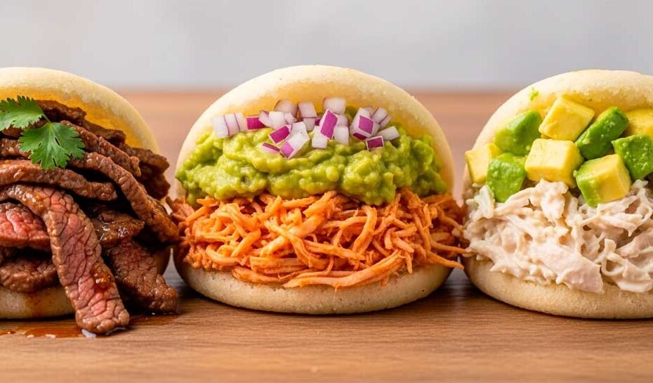 Rellenos de Arepas