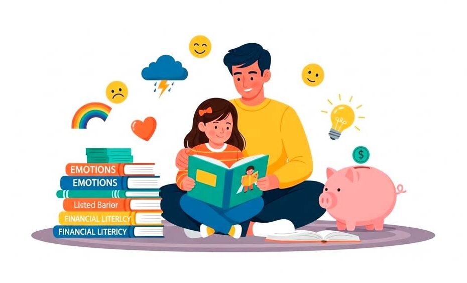 libros de inteligencia emocional y educación financiera para niños