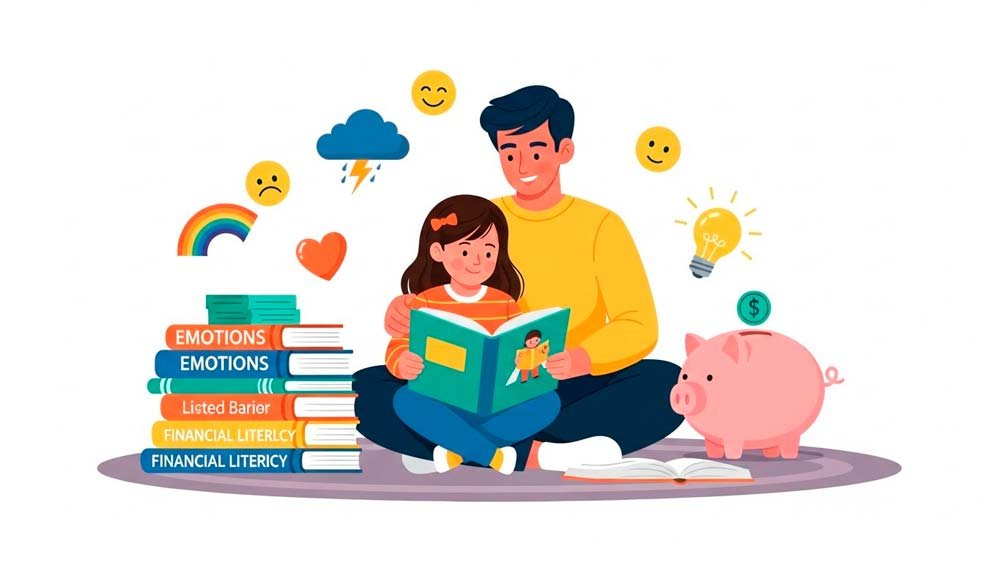 libros de inteligencia emocional y educación financiera para niños