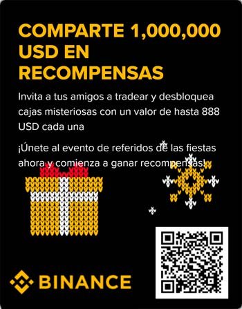 Comparte en navidad binance