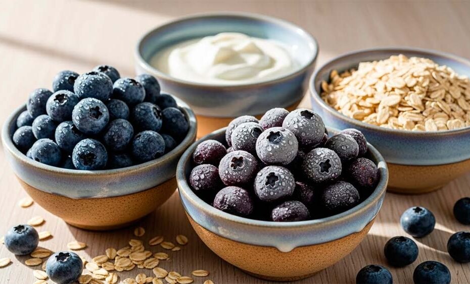 Arándanos: beneficios reales y cómo elegir entre frescos o congelados