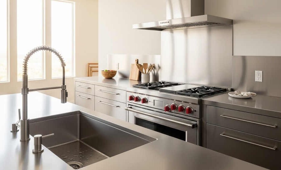 Cómo quitar manchas del acero inoxidable sin rayarlo ni perder el brillo