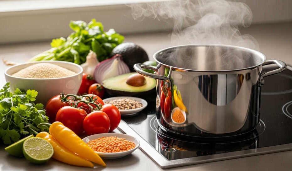 recetas peruanas saludables en olla de acero