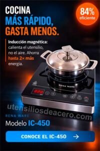 Cocina sin gas y mas rapido gastando menos