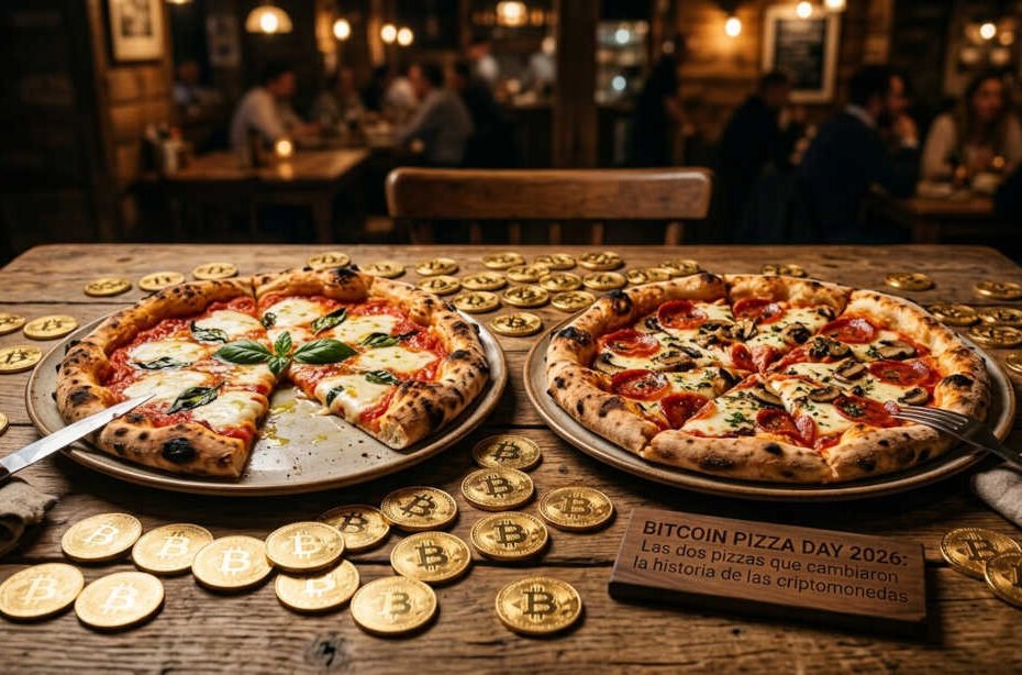 Bitcoin Pizza Day 2026: las dos pizzas que cambiaron la historia de las criptomonedas