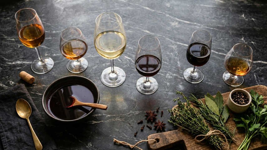 Sustitutos del vino Marsala para cocinar: Jerez, Madeira, brandy, vino blanco y jugo de uva como alternativas